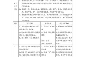 小学生篮球训练计划教案全集视频