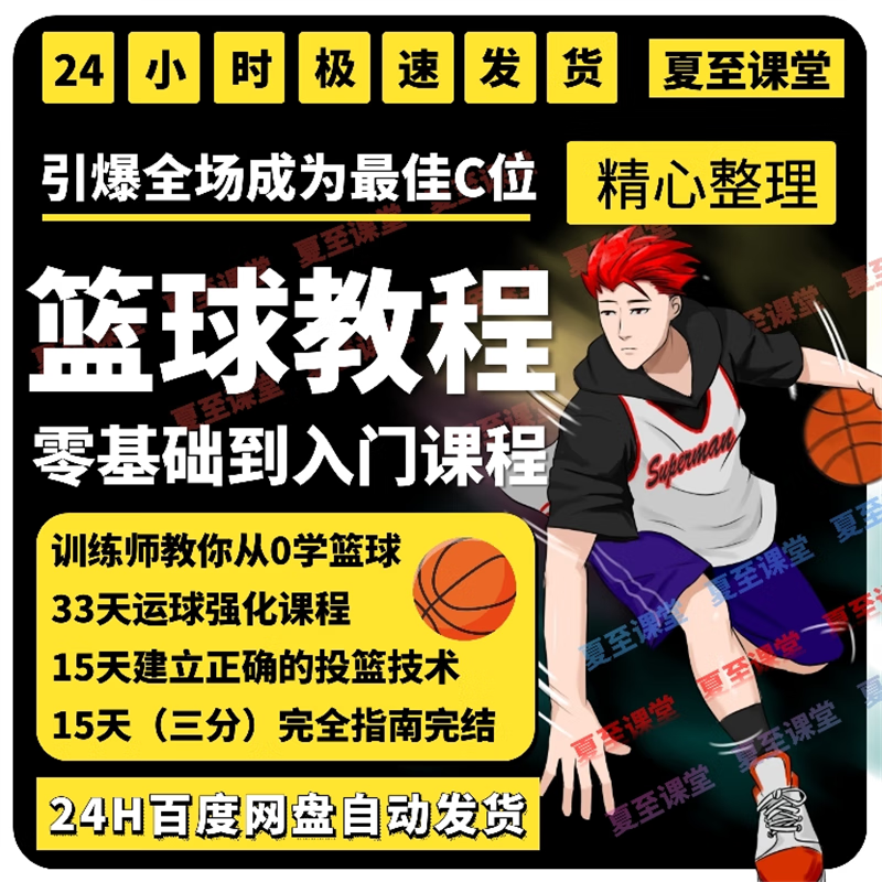 篮球训练课程教学视频